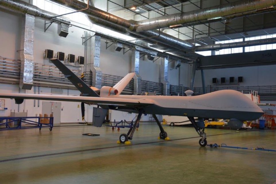 Mariusz Błaszczak: MQ-9A Reaper MALE (Medium Altitude Long Endurance) drones were delivered to Poland, leased from the US as part of an urgent operational need. They will serve in the Air Force, conducting reconnaissance, among others on our eastern border