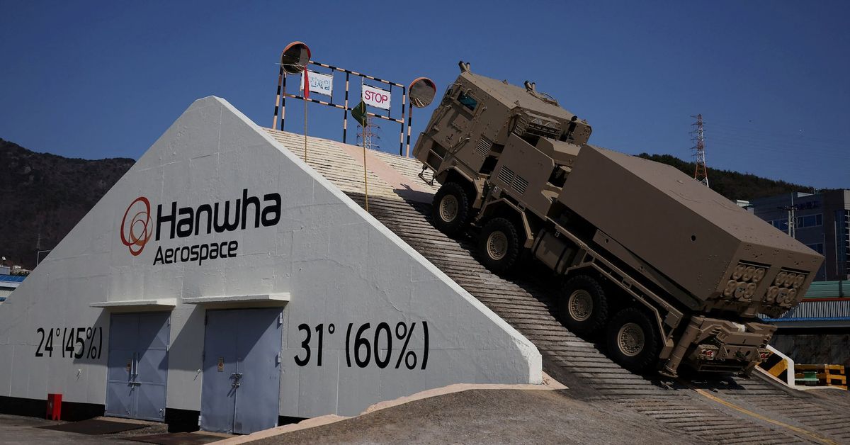 South Korea's Hanwha to supply more rocket launchers to Poland for $1.64 bln