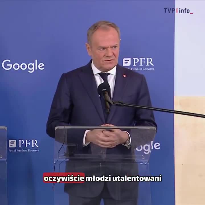 Google has declared that it will join the educational campaign and train one million Poles in the field of modern tools, mainly artificial intelligence – said Prime Minister @donaldtusk at a conference after meeting with the head of Google