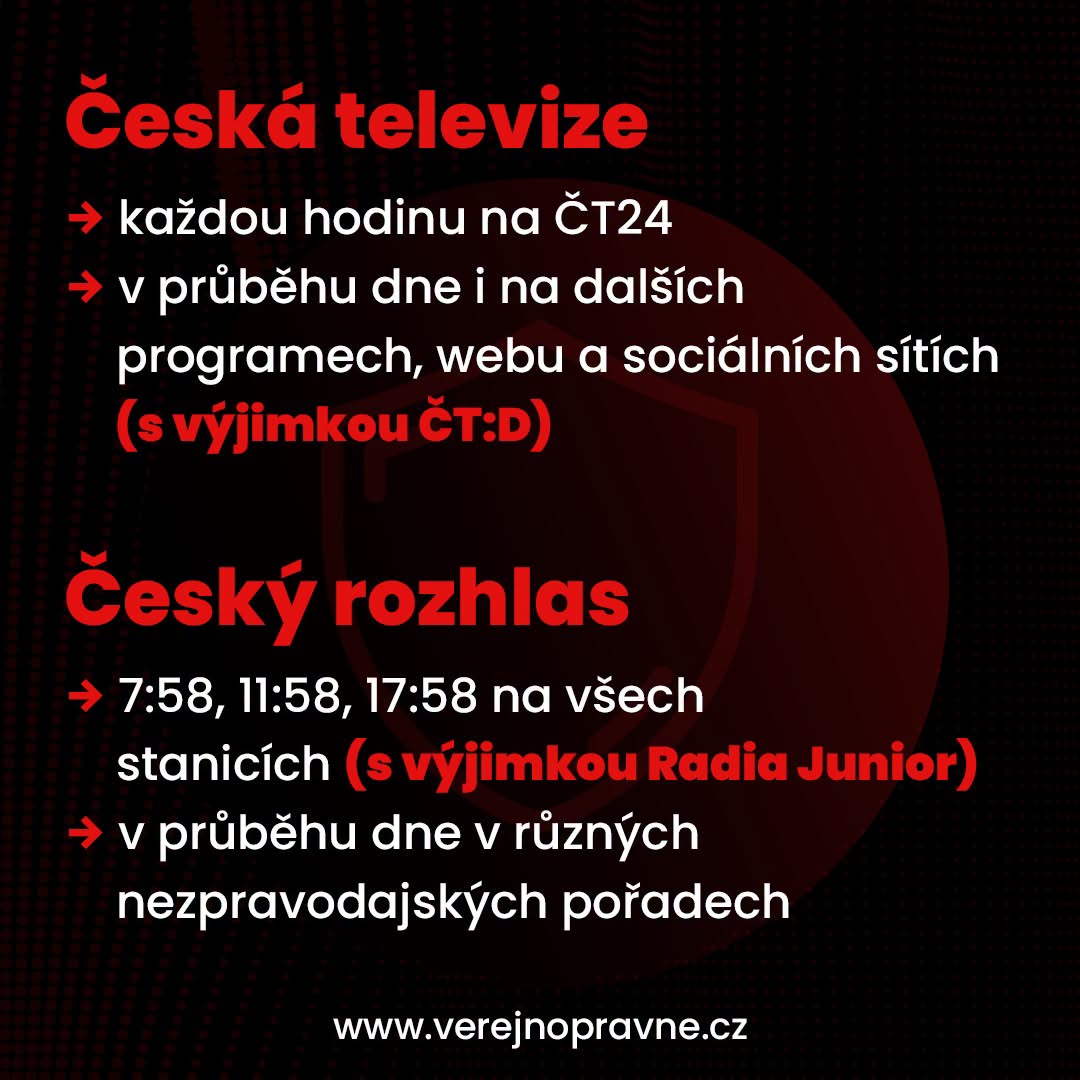 Heute findet beim Tschechischen Rundfunk und Fernsehen ein Warnstreik statt. Protestiert wird gegen die Maßnahmen der Regierung von Andrej Babiš, die die Unabhängigkeit der beiden öffentlich-rechtlichen Medien bedrohen und sie finanziell ruinieren.